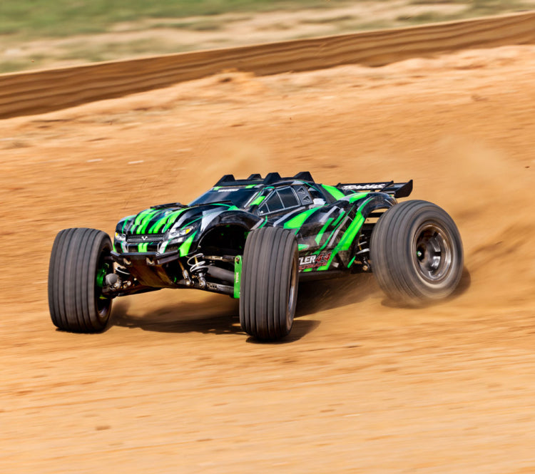 Traxxas Rustler 4X4 Ultimate VXL RTR 1/10 Brushless Stadium Truck Green