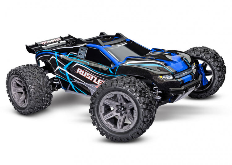 Traxxas Rustler 4X4 BL-2s Brushless 1/10 Stadium Truck Blue 🎁 ΔΩΡΟ Traxxas Μπαταρία & Φορτιστής**