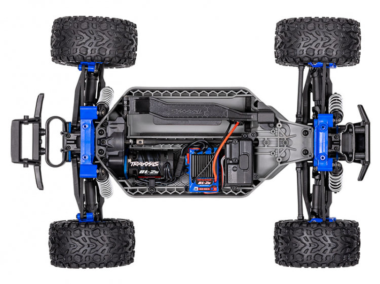 Traxxas Rustler 4X4 BL-2s Brushless 1/10 Stadium Truck Blue 🎁 ΔΩΡΟ Traxxas Μπαταρία & Φορτιστής**