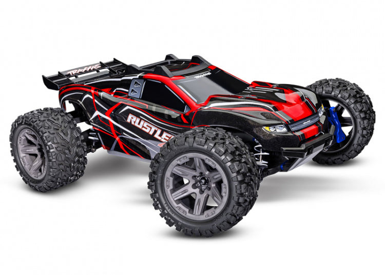 Traxxas Rustler 4X4 BL-2S RTR 1/10 TQ Red με Μπαταρία & Φορτιστή Δώρο | Racerc