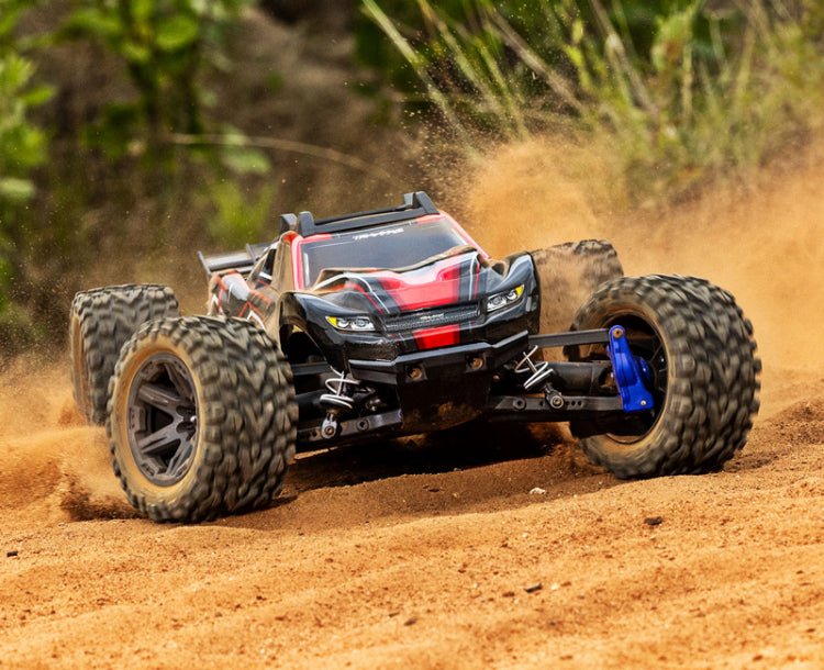 Traxxas Rustler 4X4 BL-2S RTR 1/10 TQ Red με Μπαταρία & Φορτιστή Δώρο | Racerc