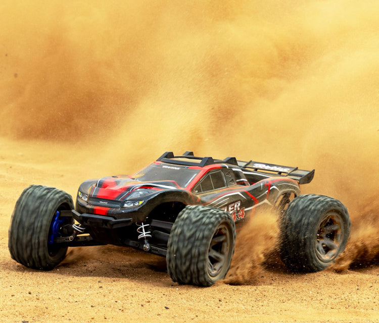 Traxxas Rustler 4X4 BL-2S RTR 1/10 TQ Red με Μπαταρία & Φορτιστή Δώρο | Racerc