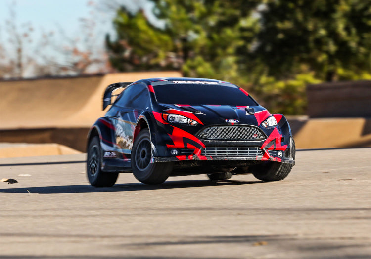 Traxxas Ford Fiesta ST Rally 1/10 4WD TQ Red BL-2S