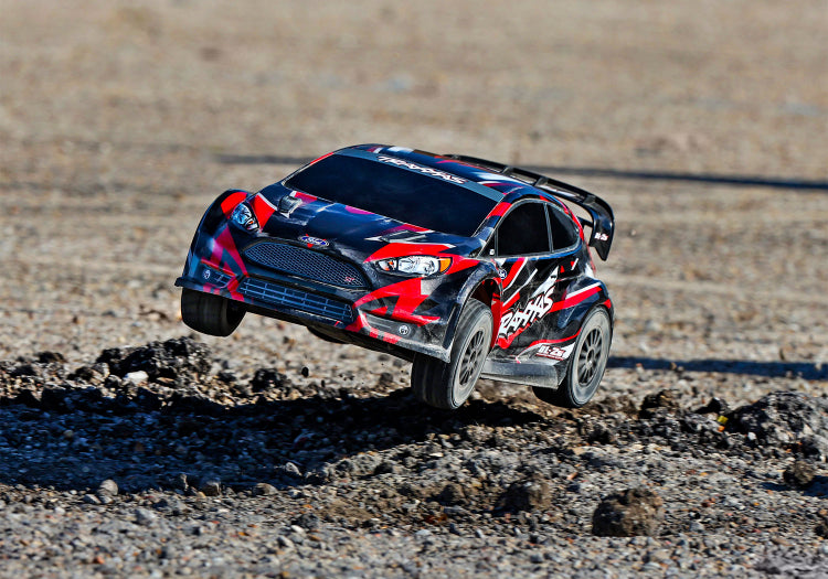 Traxxas Ford Fiesta ST Rally 1/10 4WD TQ Red BL-2S