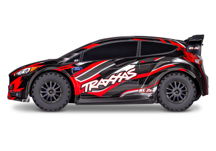 Traxxas Ford Fiesta ST Rally 1/10 4WD TQ Red BL-2S