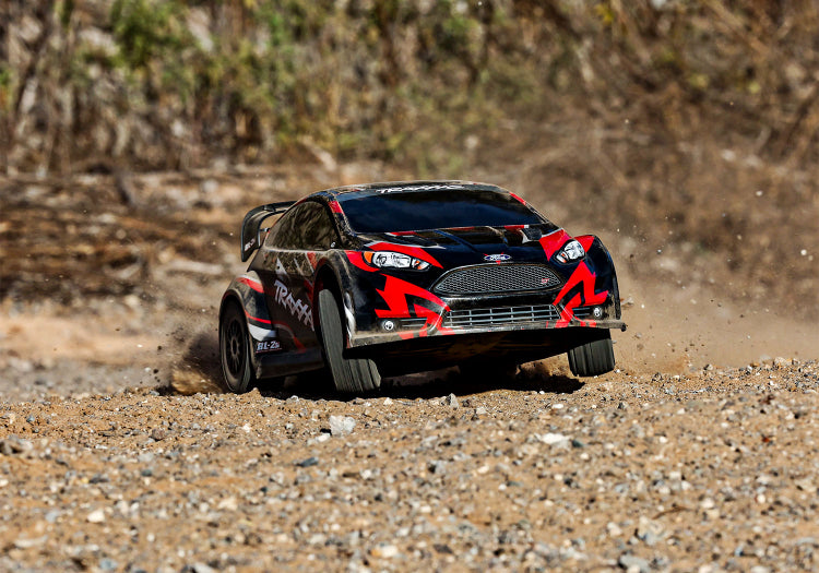 Traxxas Ford Fiesta ST Rally 1/10 4WD TQ Red BL-2S