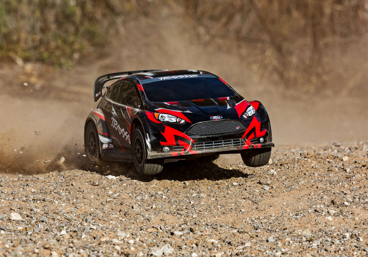 Traxxas Ford Fiesta ST Rally 1/10 4WD TQ Red BL-2S