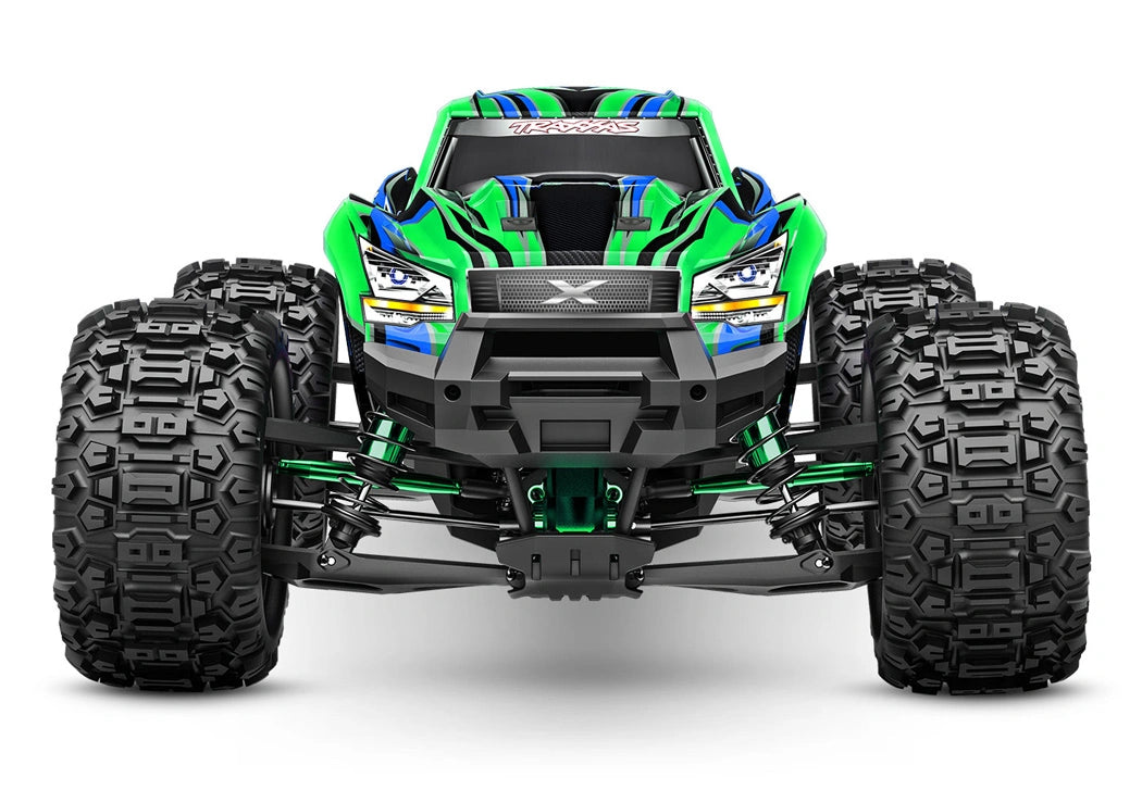 Traxxas X-Maxx Ultimate 8S 1/6 RTR Brushless Monster Truck Πράσινο με TQi & TSM