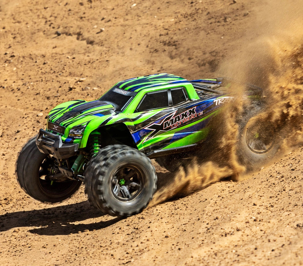Traxxas X-Maxx Ultimate 8S 1/6 RTR Brushless Monster Truck Πράσινο με TQi & TSM