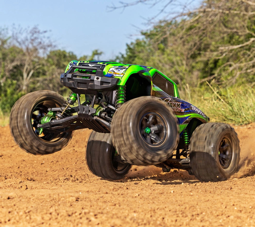 Traxxas X-Maxx Ultimate 8S 1/6 RTR Brushless Monster Truck Πράσινο με TQi & TSM
