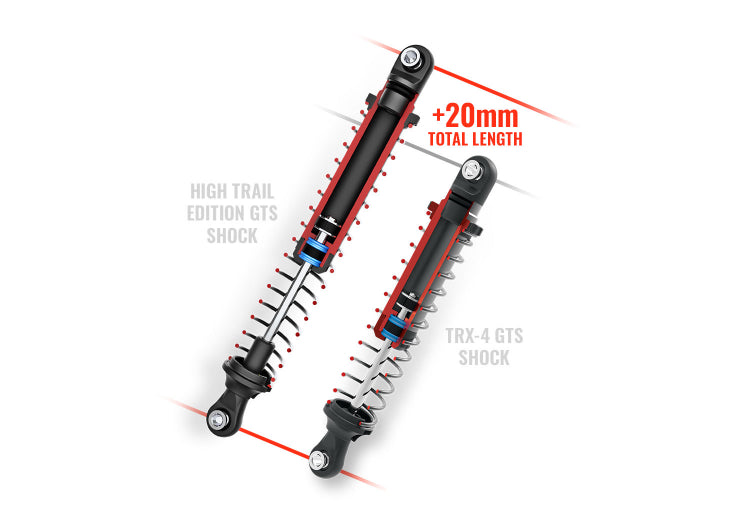 Traxxas TRX-4 Sport Scale Crawler High Trail Truck 1/10 RTR Red