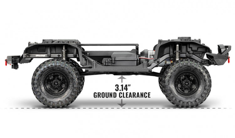 Traxxas TRX-4 Sport 1/10 RTR Clipless Scale Crawler Μπλε