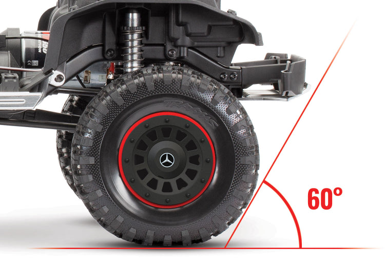 Traxxas TRX-6 Mercedes-Benz G63 AMG 6X6 TQi 2.4G RTR White