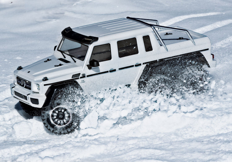 Traxxas TRX-6 Mercedes-Benz G63 AMG 6X6 TQi 2.4G RTR White