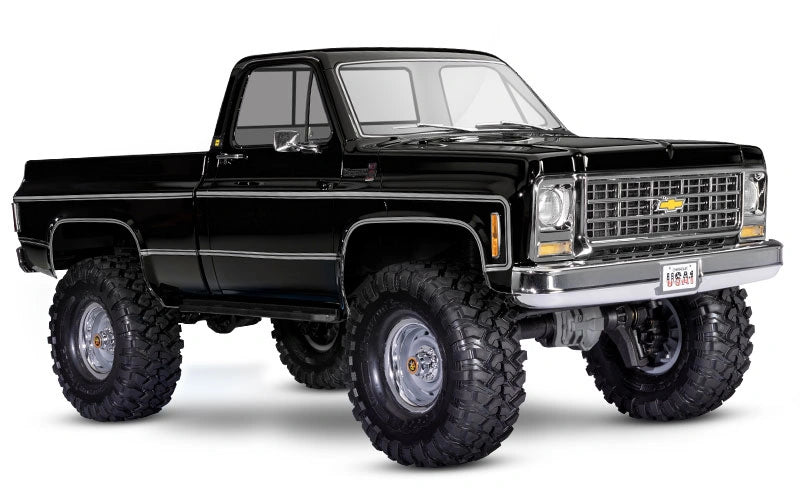 Traxxas TRX-4 1979 Chevrolet K10 Black RTR 1/10 4WD Scale & Trail Rock Crawler με XL-5 HV ESC & TQ 2.4GHz