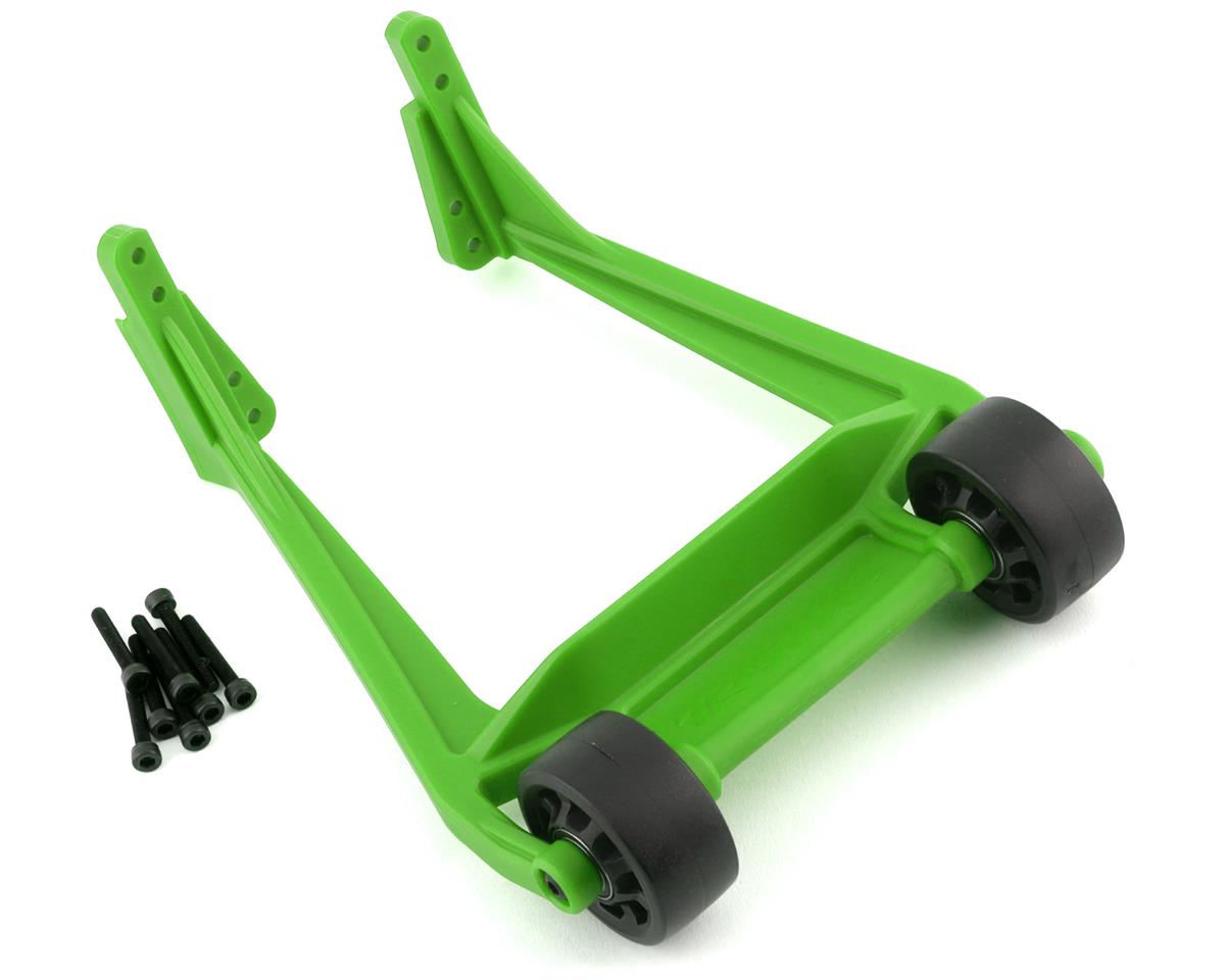 Traxxas 9576G – πράσινο wheelie bar Sledge με ροδάκια και βίδες