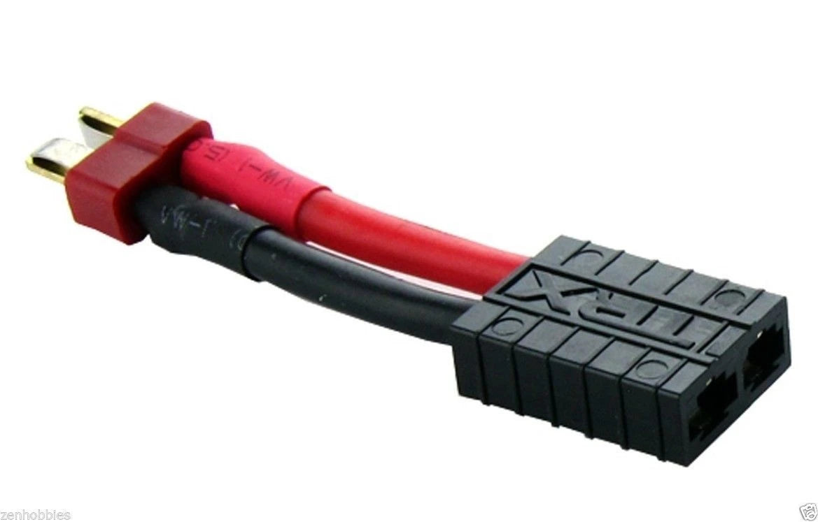 ProtonRC T-Plug Male to Traxxas Female 14AWG 5cm – Καλώδιο Αντάπτορας RC
