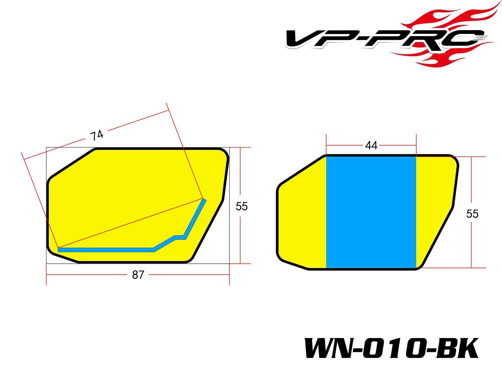 VP PRO NEW 1/8 BUGGY / TRUGGY WING