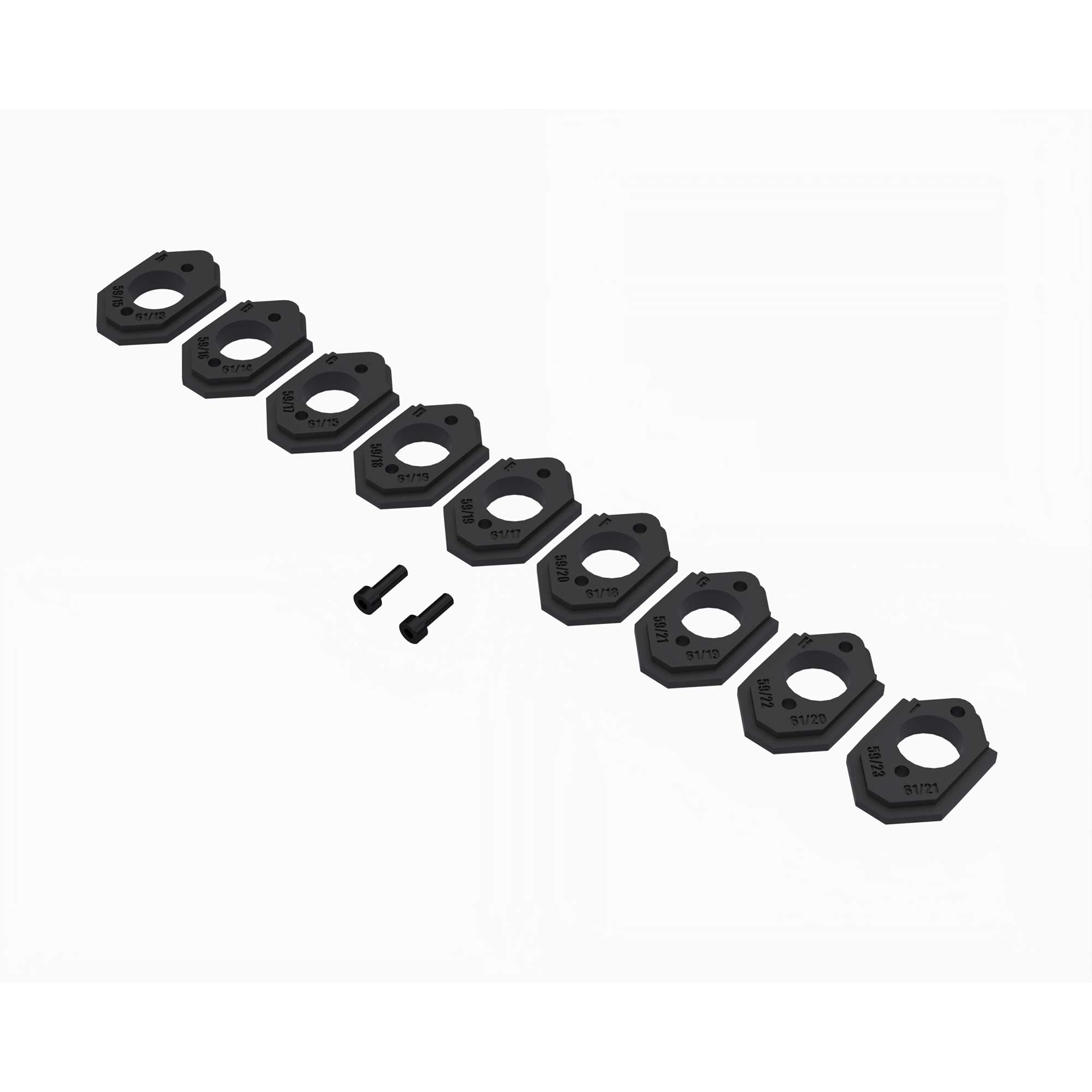ARRMA ARA-2598 σετ εννέα πλακών μοτέρ GROM με βίδες
