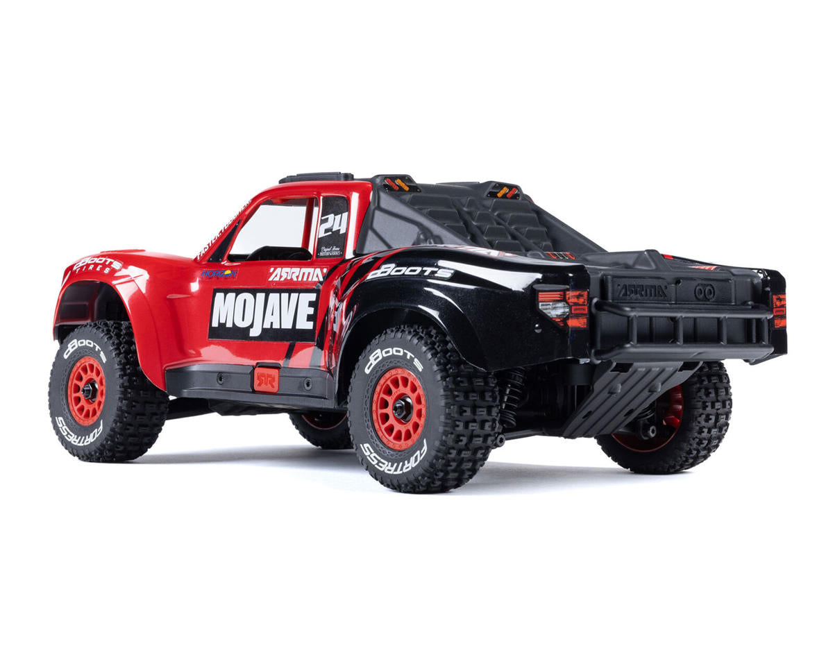 Arrma Mojave Grom MEGA 1/16 4WD Brushed Desert Truck RTR Κόκκινο/Μαύρο με Μπαταρία & Φορτιστή