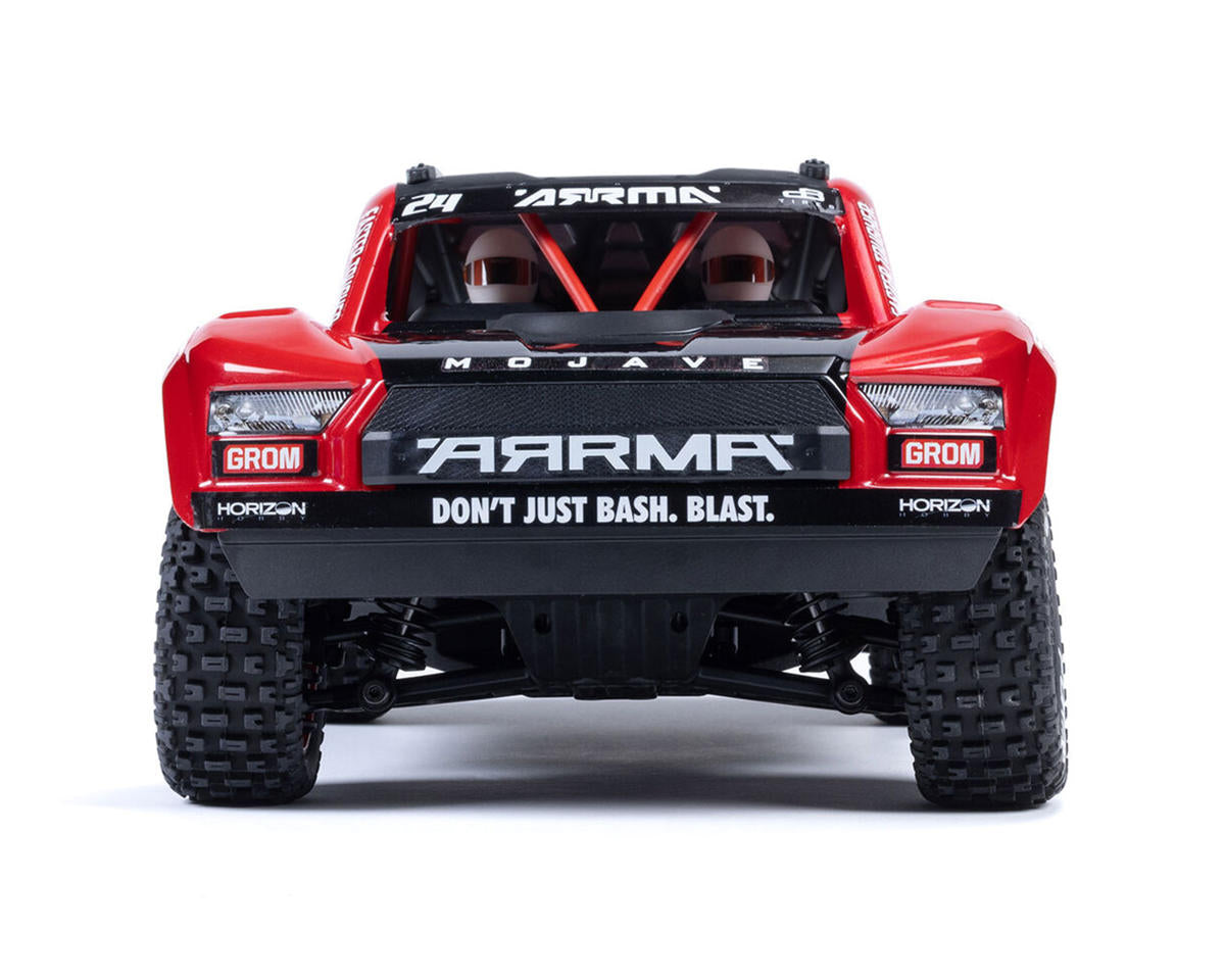 Arrma Mojave Grom MEGA 1/16 4WD Brushed Desert Truck RTR Κόκκινο/Μαύρο με Μπαταρία & Φορτιστή