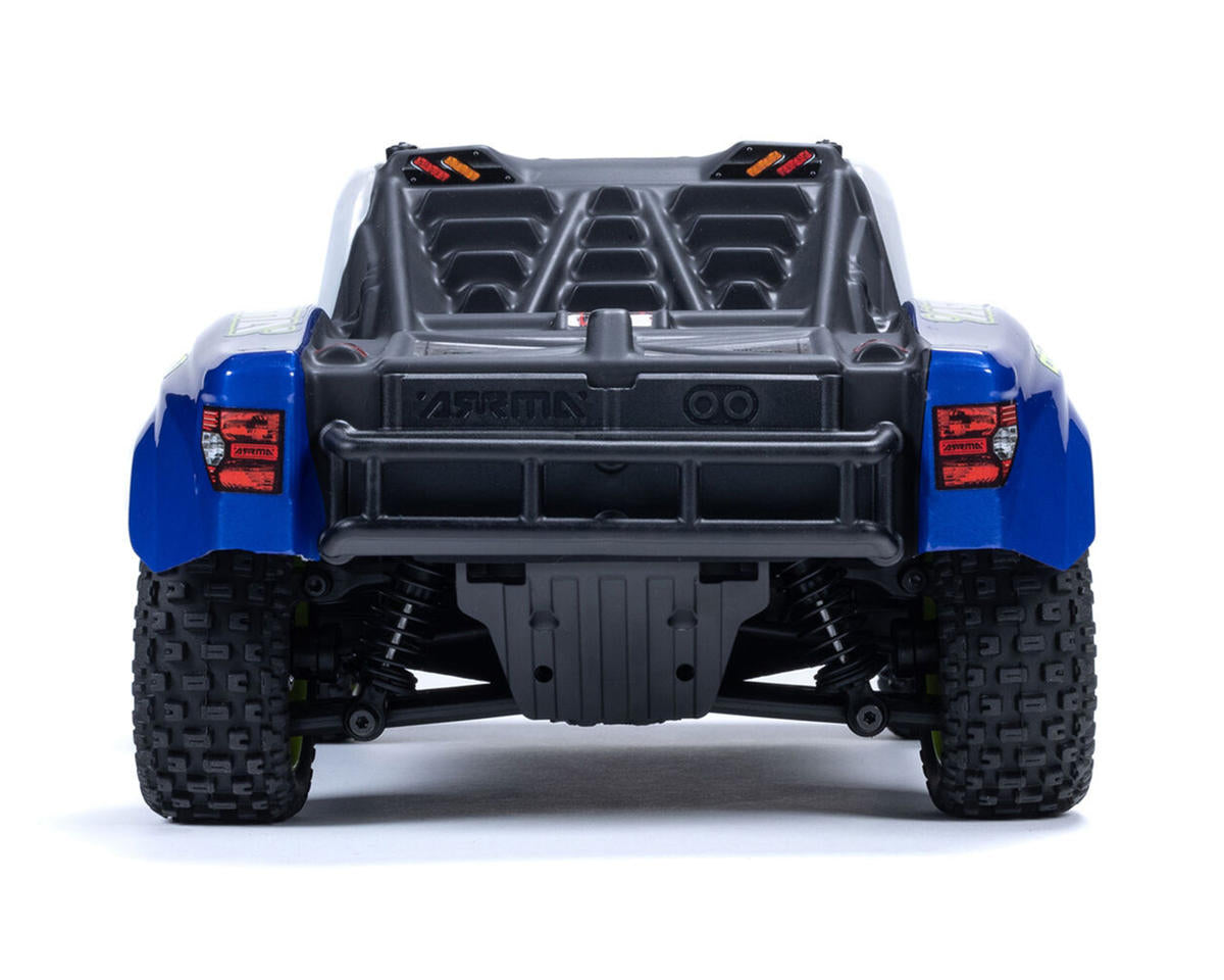 Arrma Mojave Grom MEGA 1/18 4WD Brushed Desert Truck RTR Μπλε/Λευκό με Μπαταρία & Φορτιστή