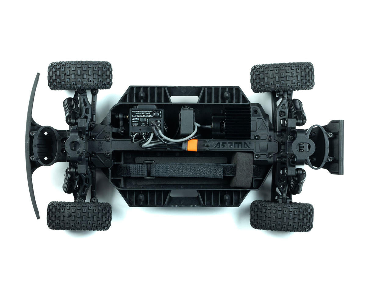 Arrma Mojave Grom MEGA 1/18 4WD Brushed Desert Truck RTR Μπλε/Λευκό με Μπαταρία & Φορτιστή