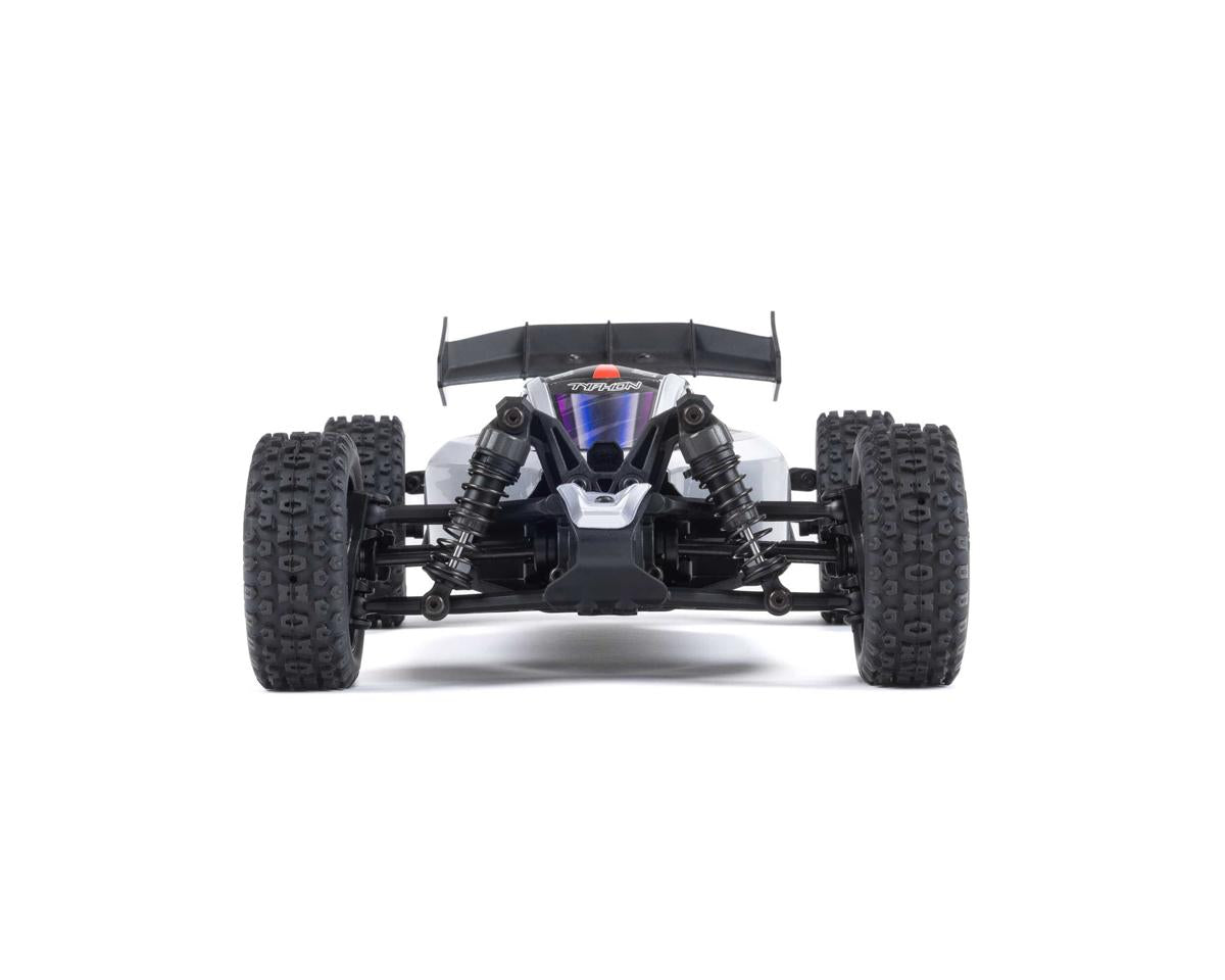 Arrma Typhon Grom MEGA 4WD 1/18 Brushed RTR Buggy Μπλε/Ασημί