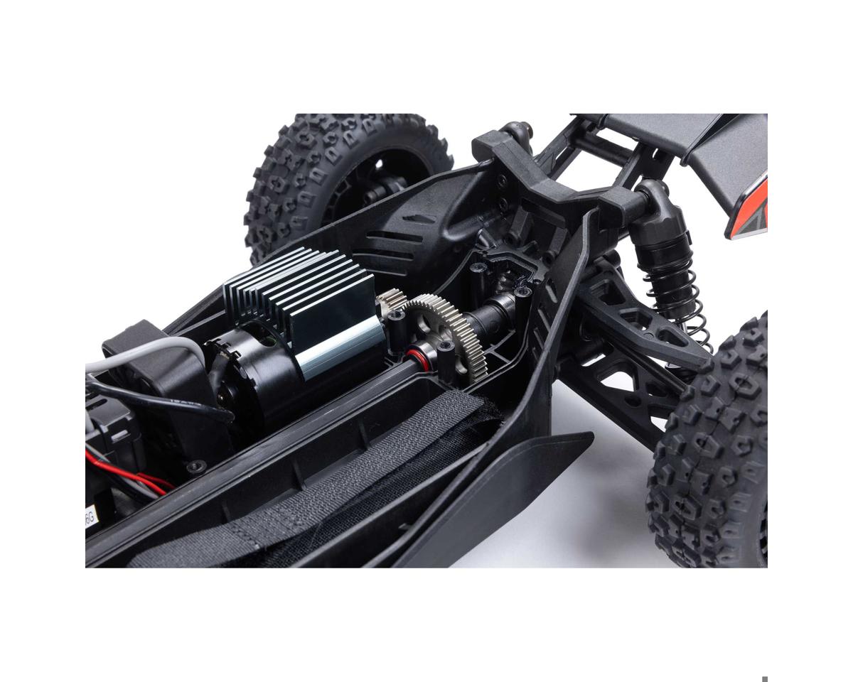 Arrma Typhon Grom MEGA 4WD 380 Brushed 1/18 Buggy RTR (Red/White)