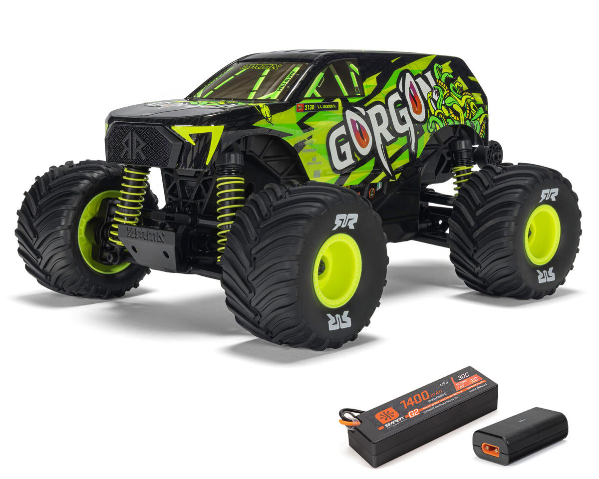 Arrma Gorgon Grom 4x4 1/16 RTR Brushed Monster Truck με Μπαταρία & Φορτιστή