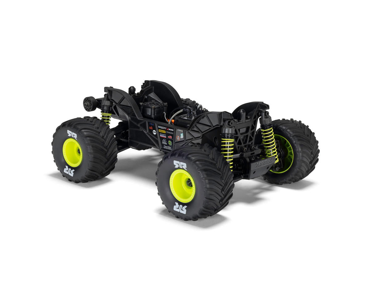 Arrma Gorgon Grom 4x4 1/16 RTR Brushed Monster Truck με Μπαταρία & Φορτιστή