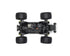 Arrma Gorgon Grom 4x4 1/16 RTR Brushed Monster Truck με Μπαταρία & Φορτιστή