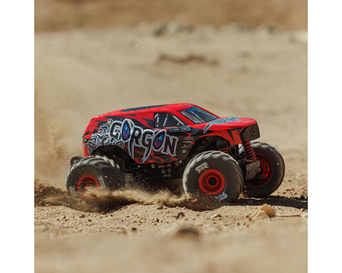 Arrma Gorgon Grom 4x4 1/16 RTR Brushed Monster Truck με Μπαταρία & Φορτιστή