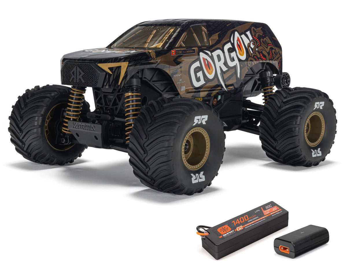 Arrma Gorgon Grom 4x4 1/16 RTR Brushed Monster Truck με Μπαταρία & Φορτιστή