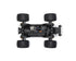 Arrma Gorgon Grom 4x4 1/16 RTR Brushed Monster Truck με Μπαταρία & Φορτιστή