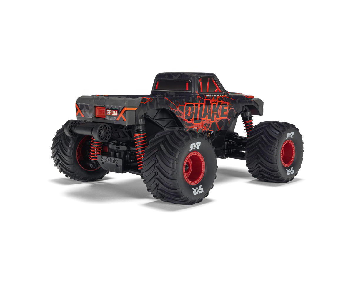 Arrma Quake Grom 4x4 1/16 RTR Brushed Monster Truck Κόκκινο