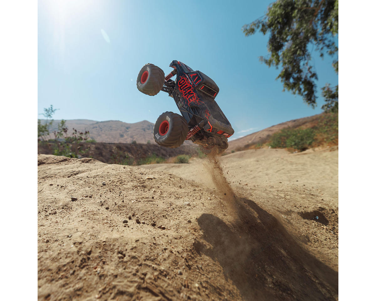 Arrma Quake Grom 4x4 1/16 RTR Brushed Monster Truck Κόκκινο