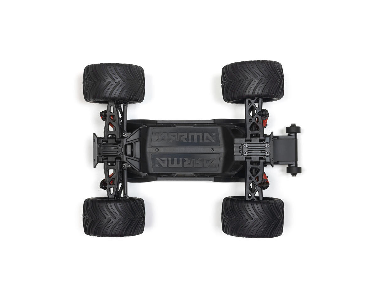 Arrma Quake Grom 4x4 1/16 RTR Brushed Monster Truck Κόκκινο