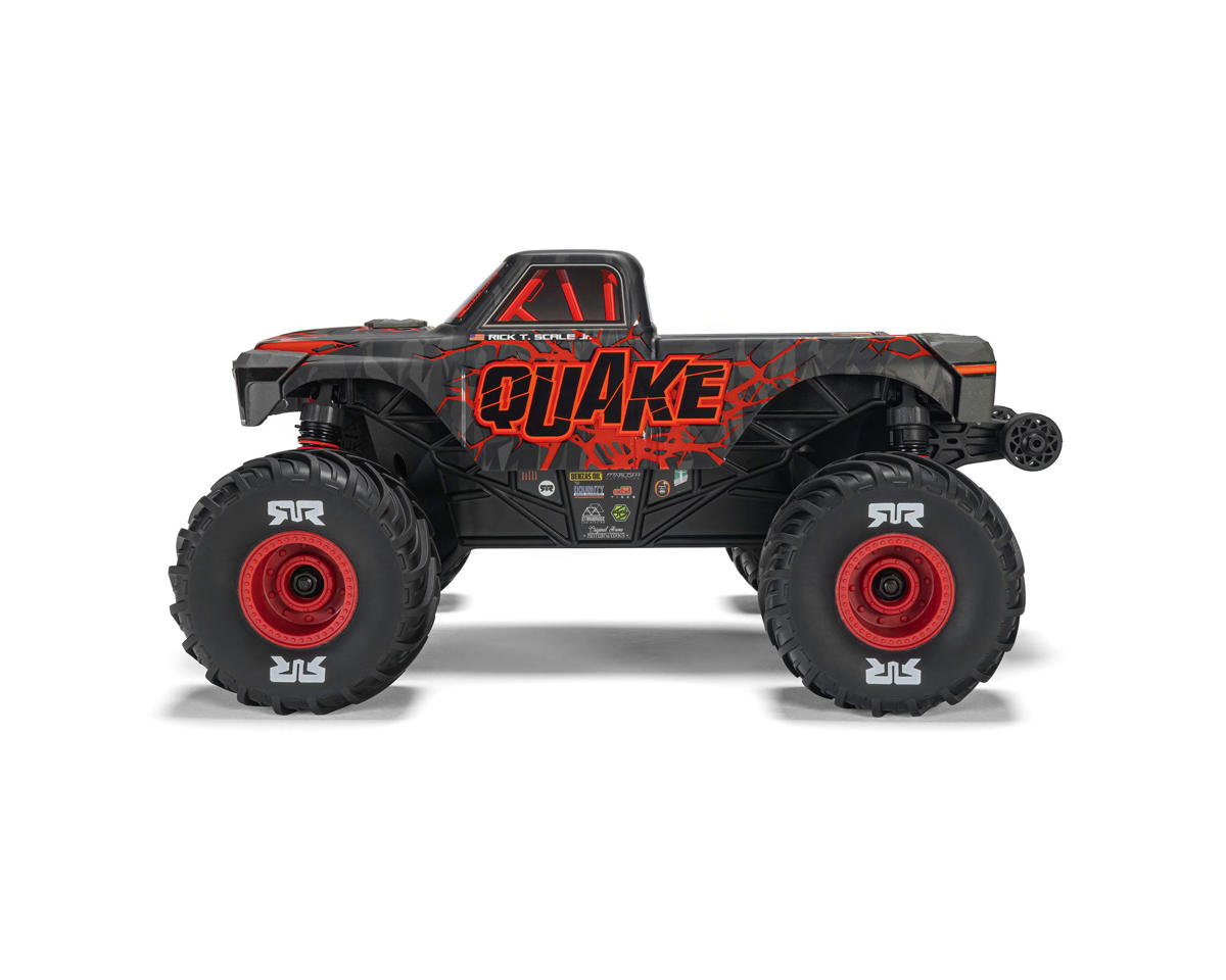 Arrma Quake Grom 4x4 1/16 RTR Brushed Monster Truck Κόκκινο