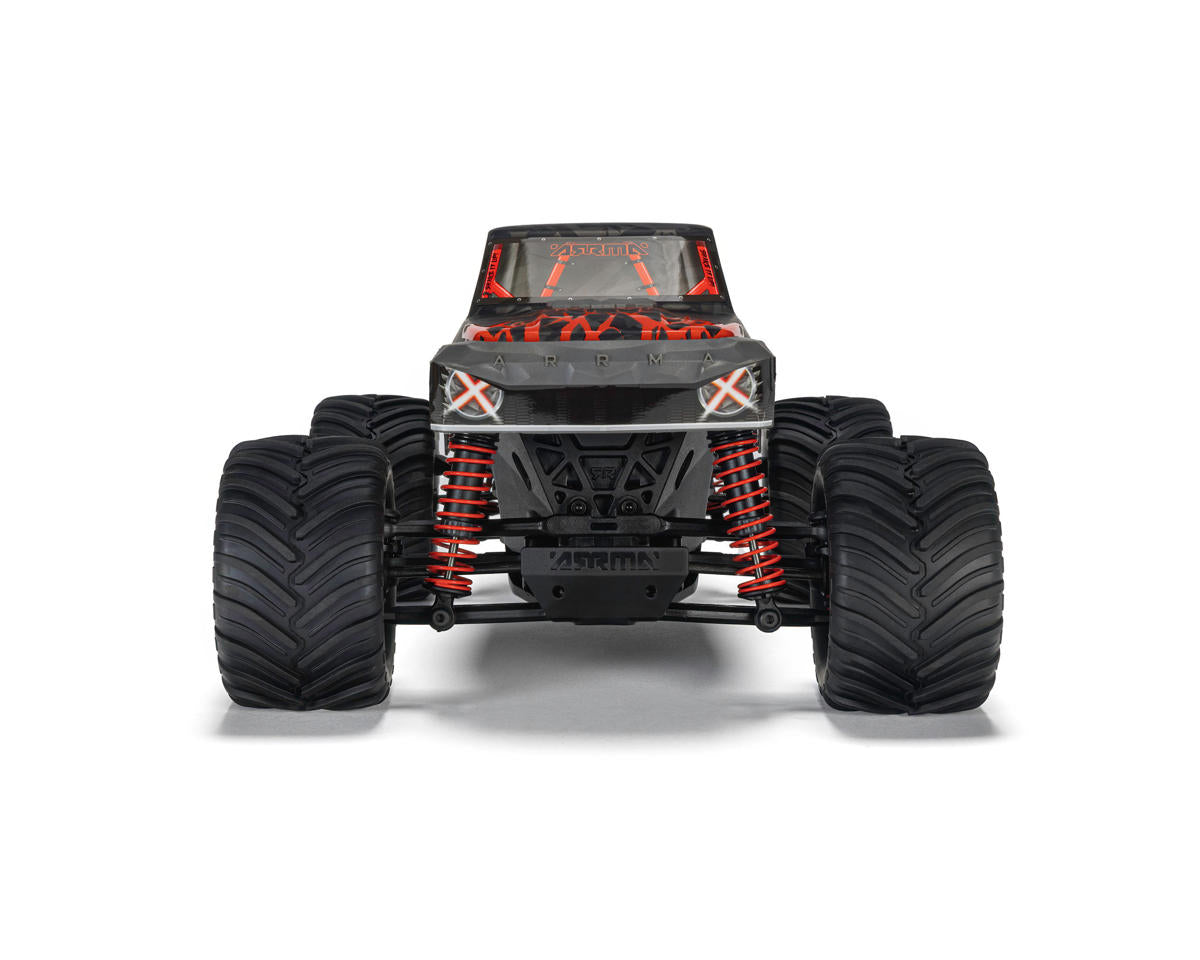 Arrma Quake Grom 4x4 1/16 RTR Brushed Monster Truck Κόκκινο