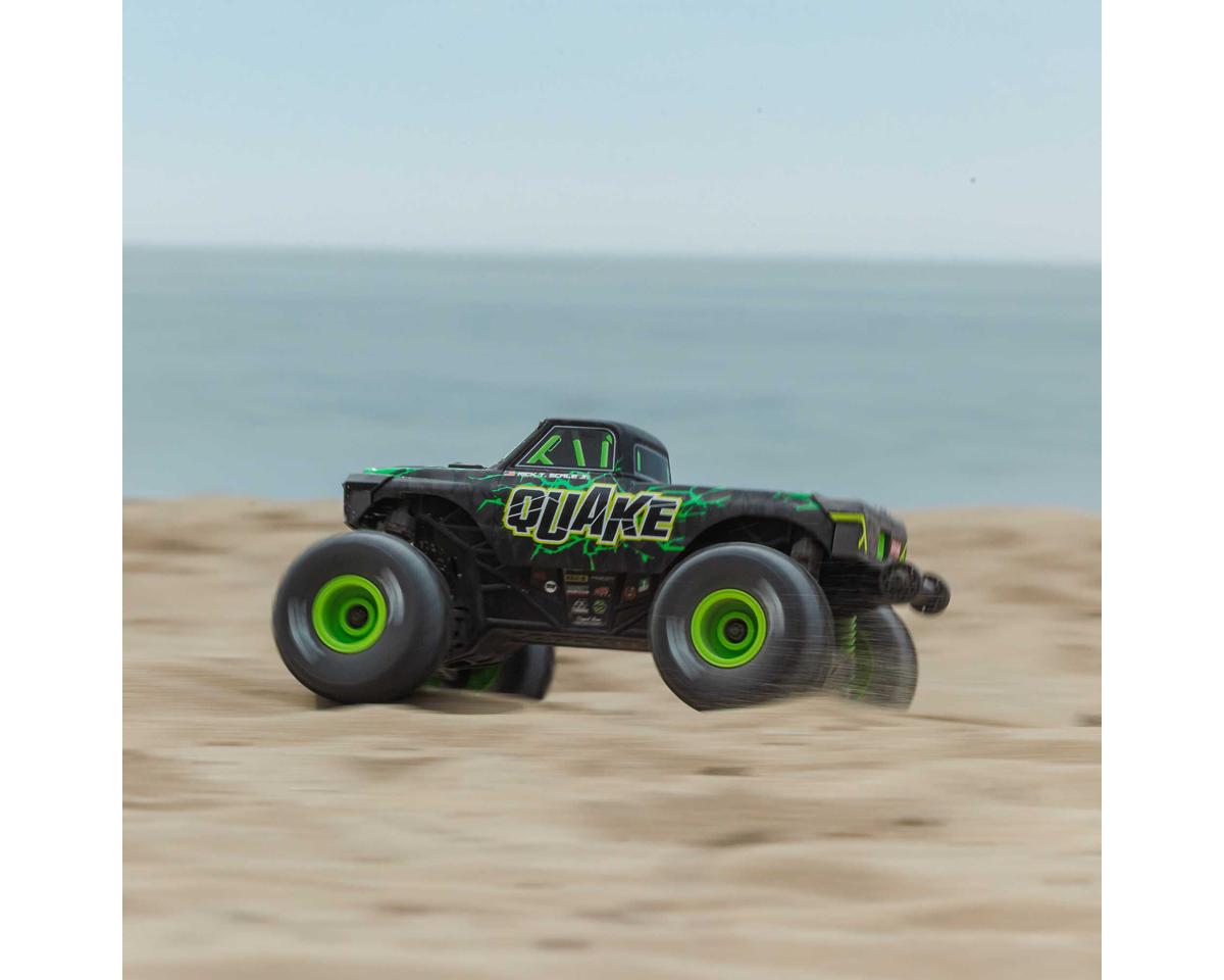 Arrma Quake Grom 4x4 1/16 RTR Brushed Monster Truck (Green) w/SLT2 2.4GHz Radio, Battery & Charger