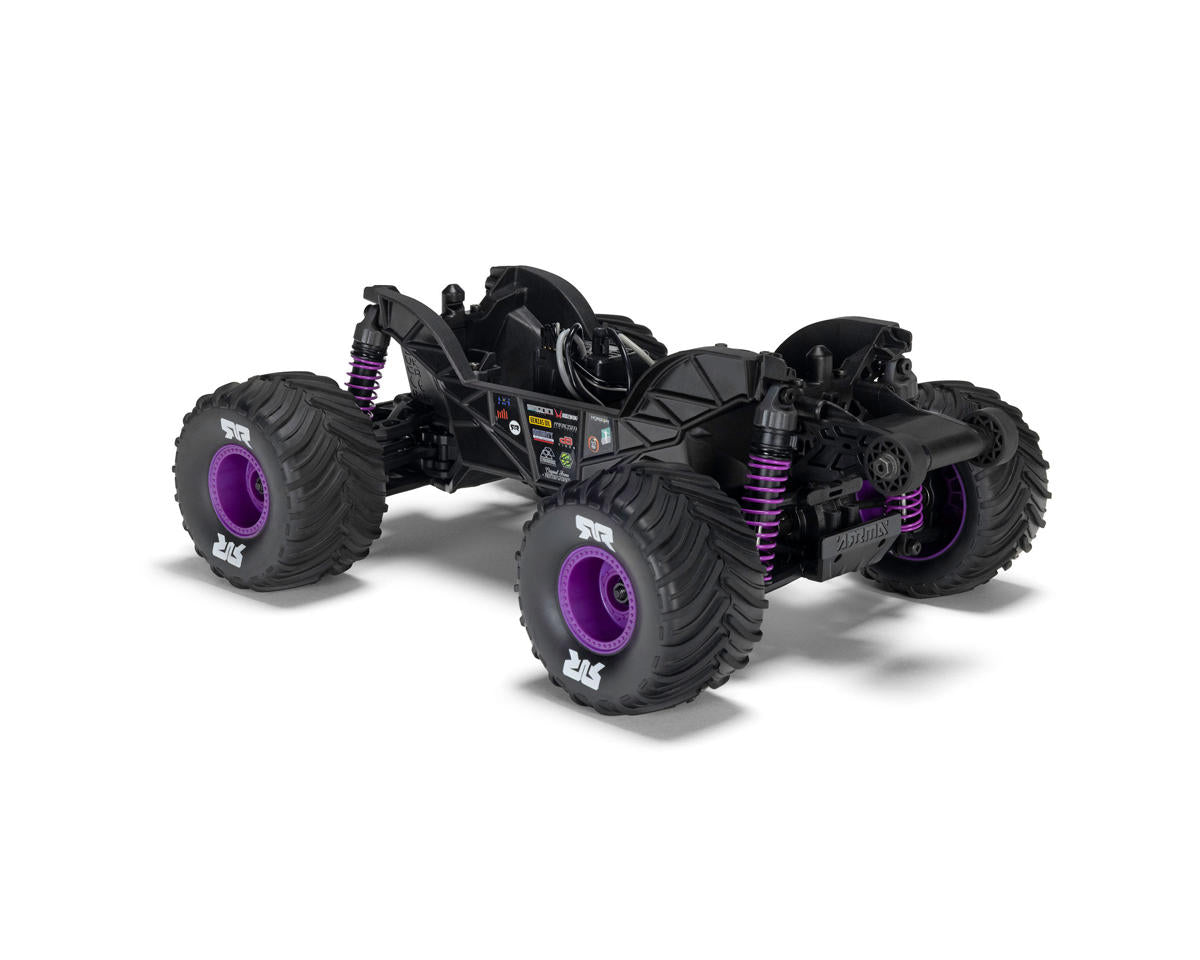 Arrma Quake Grom 4x4 1/16 RTR Brushed Monster Truck Μωβ