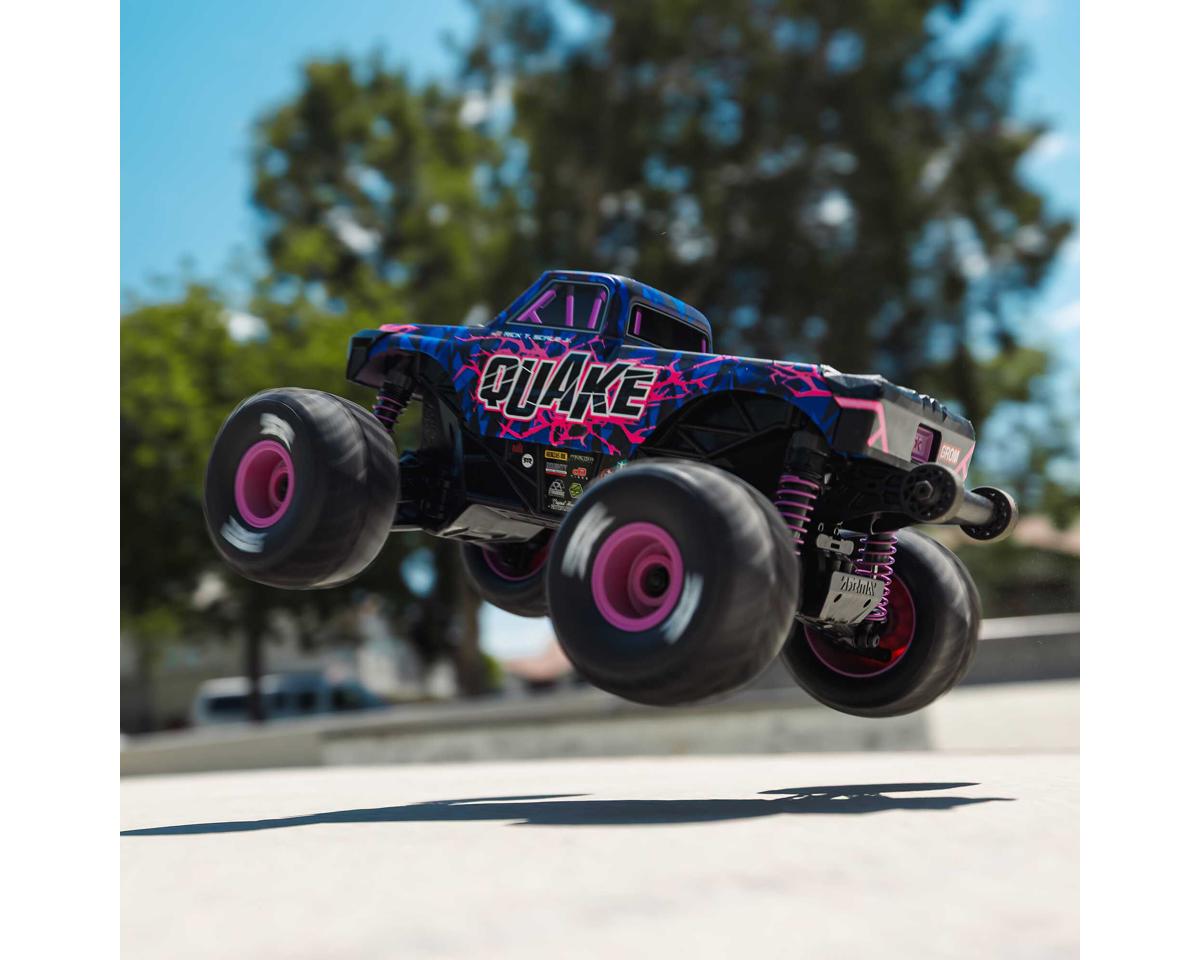 Arrma Quake Grom 4x4 1/16 RTR Brushed Monster Truck Μωβ