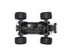 Arrma Quake Grom 4x4 1/16 RTR Brushed Monster Truck Μωβ
