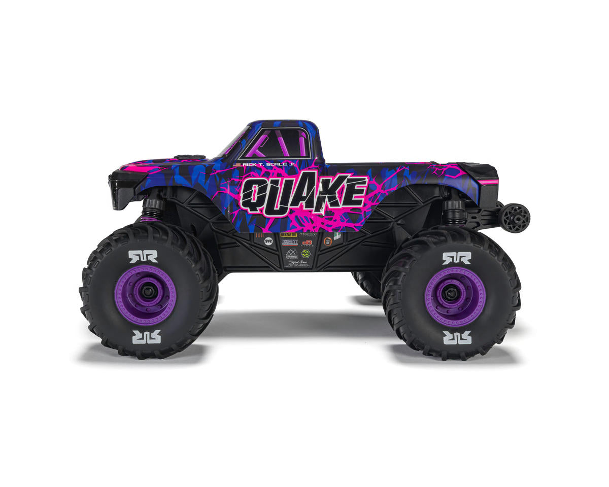 Arrma Quake Grom 4x4 1/16 RTR Brushed Monster Truck Μωβ
