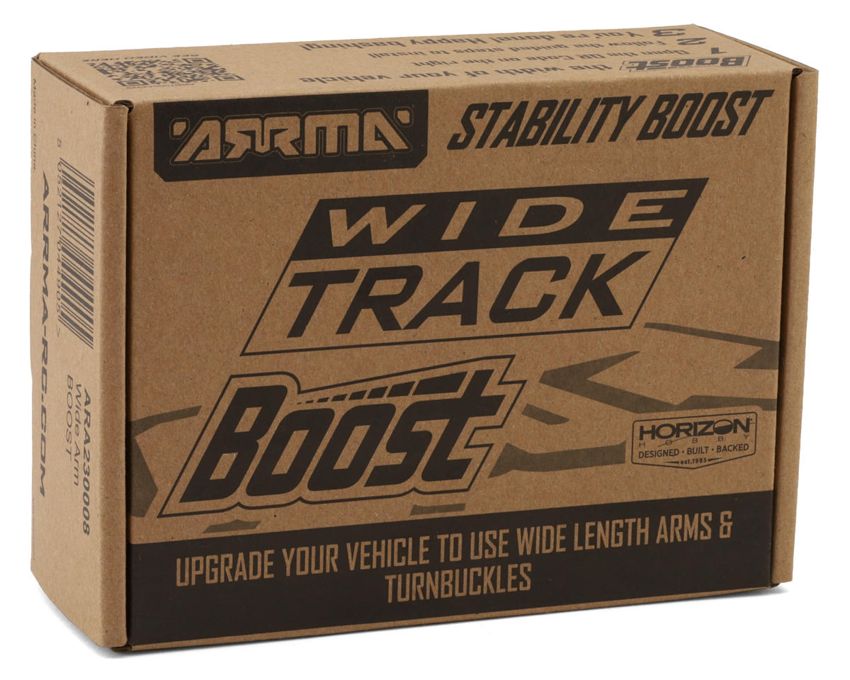 Arrma Wide Arm BOOST Box Upgrade Kit for Granite & Vorteks | Racerc
