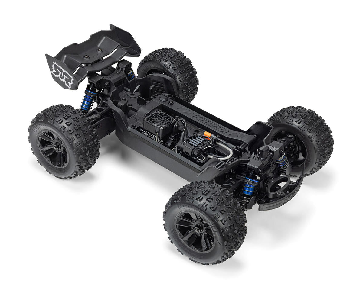 ARRMA Mini Kraton 3S BLX 4X4 1/16 RTR Brushless Monster Truck (Red/Blue) με 3S LiPo & Charger