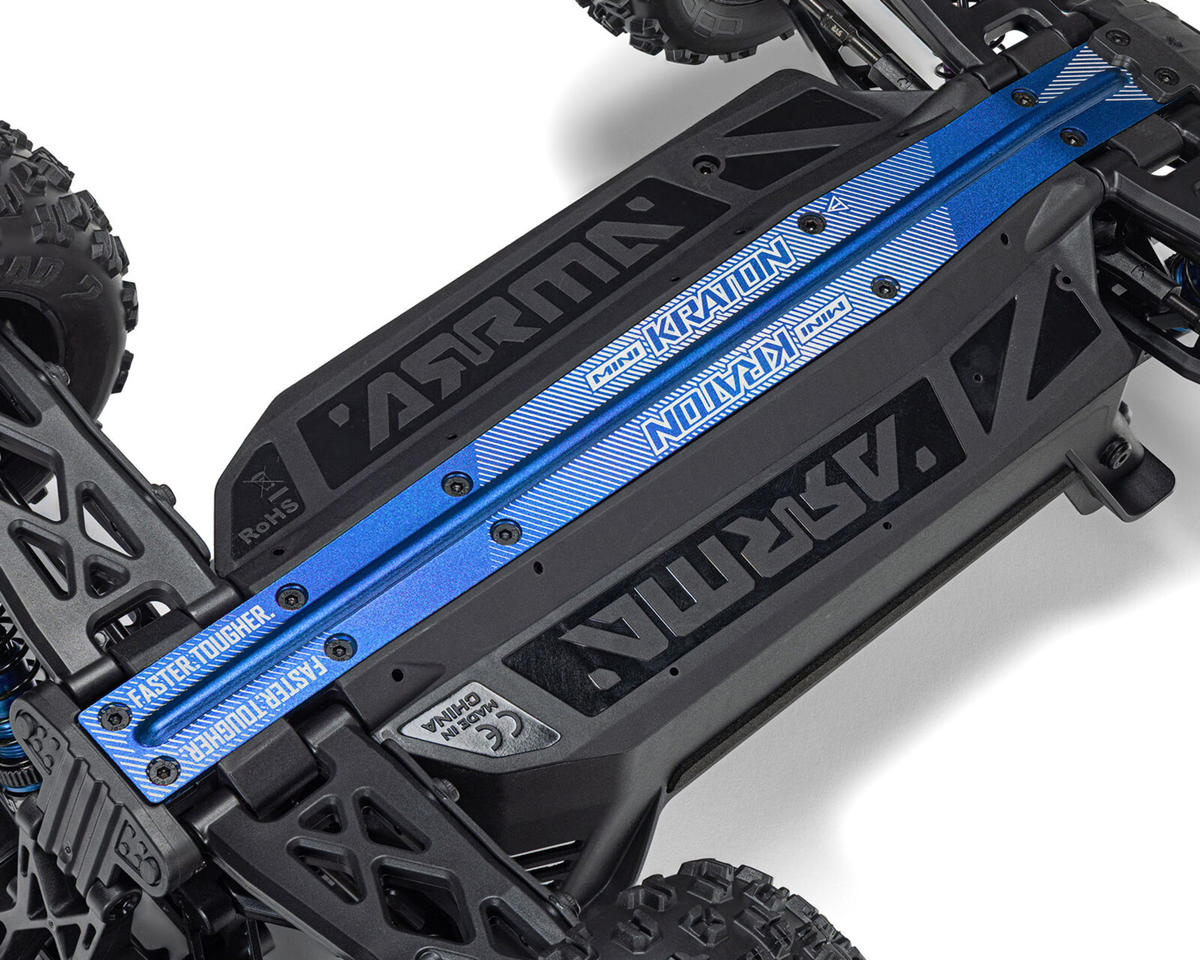 ARRMA Mini Kraton 3S BLX 4X4 1/16 RTR Brushless Monster Truck (Red/Blue) με 3S LiPo & Charger