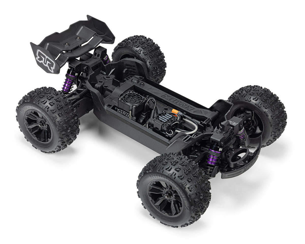 ARRMA Mini Kraton 3S BLX 4X4 1/16 RTR Brushless Monster Truck (Teal/Pink) με 3S LiPo & Charger
