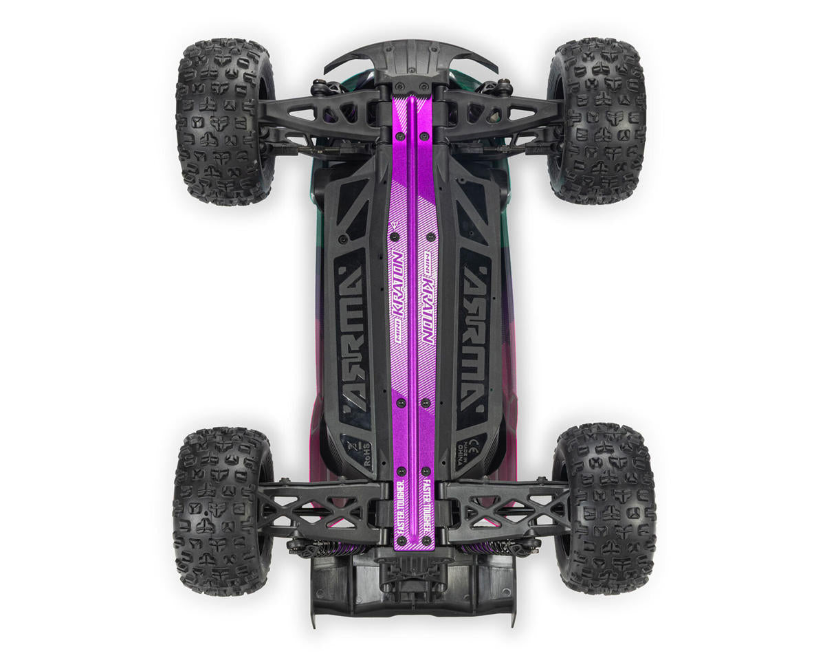 ARRMA Mini Kraton 3S BLX 4X4 1/16 RTR Brushless Monster Truck (Teal/Pink) με 3S LiPo & Charger